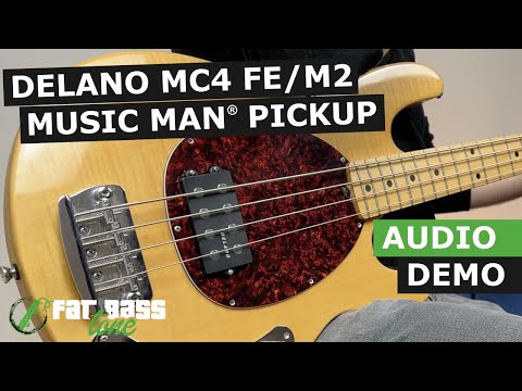 Delano MC4 FE/M2 Music Man® Bass Pickup Demo