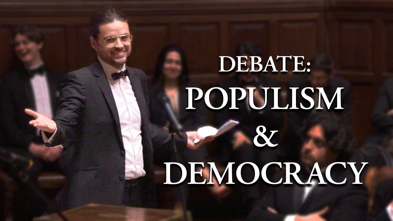 Winston Marshall argues that populism is not a threat democracy, but rather is democracy itself 6/6