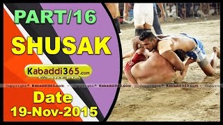 (13) Shushak ( Ferozpur) Kabaddi Tournament 19 Nov 2015