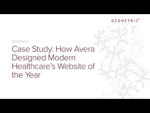 Case Study: How Avera Designed Modern Healthcare's Website of the Year