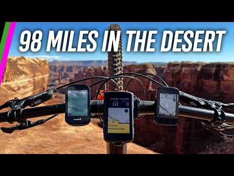 Biking the White Rim in a Day w/ Garmin Edge 830, Karoo 2, and Wahoo ELEMNT BOLT