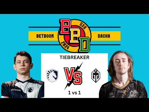 Nisha vs Quinn 1 v 1 SF MID TIEBREAKER MATCH Liquid vs GG - Betboom Dacha Dubai 2024 #dota2 #betboom