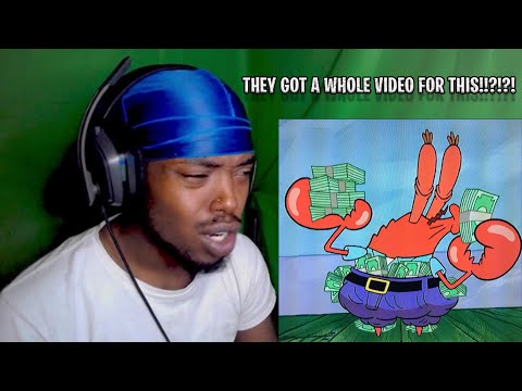 WE NEED MORE KASH KRABS!!!! KASH KRABS X SQUIDWARD - SECRET FORMULA MUSIC VIDEO REACTION!!!