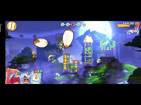 ANGRY BIRDS-2 -2022 (offline) gameplay full screen mode  level 162