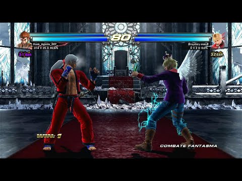 71_1 Hwoarang y Baek (Dante sk17) vs Leo Ryona y Feng - Tekken Tag 2 - PS3 Offline