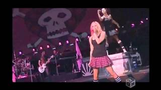 Avril Lavigne Girlfriend live 2007