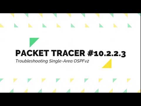 10.2.2.3 Packet Tracer - Troubleshooting Single-Area OSPFv2