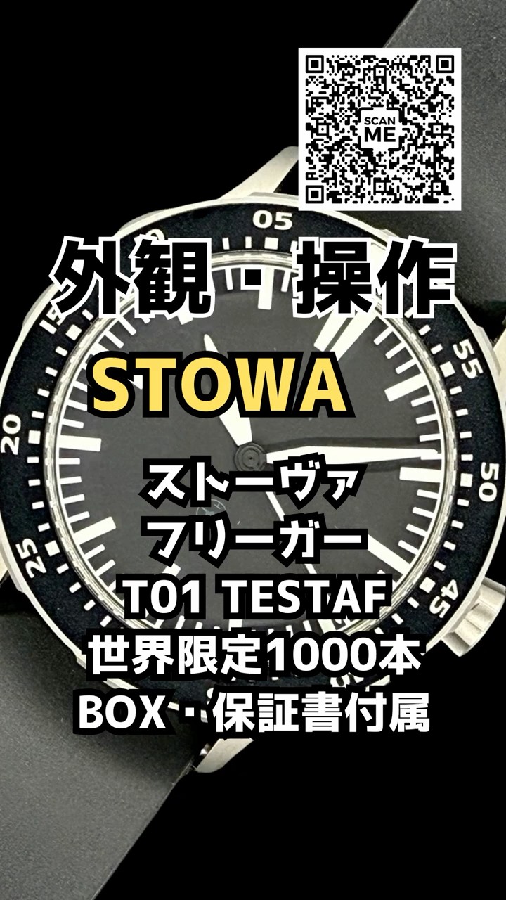 HB-0271| ストーヴァ フリーガー T01 TESTAF バックスケルトン