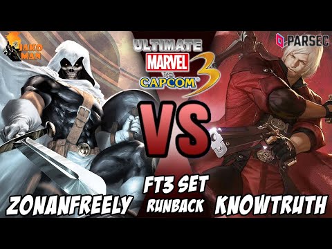UMVC3 Parsec FT3 Set Runback - ZonanFreely VS KnowTruth