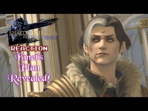 EMET'S PLAN REVEALED! - Krimson KB Reacts - FFXIV Shadowbringers Reaction