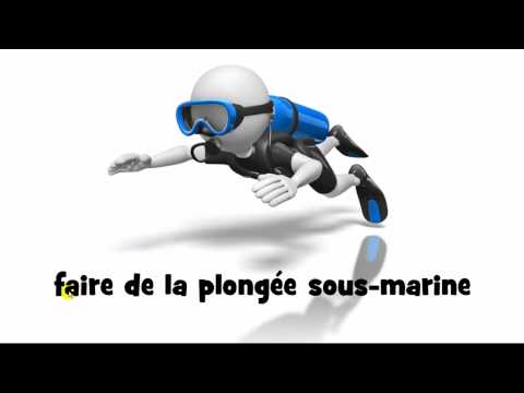 Learn French with a stickman #Verbs and expressions #F