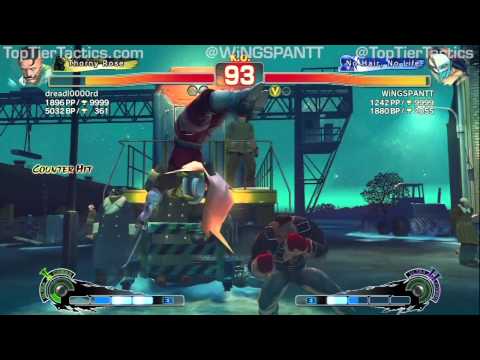 WiNGSPANTT (Vega) vs dreadl0000rd (Dudley): Super Street Fighter 4 AE 2012 Ranked Matches