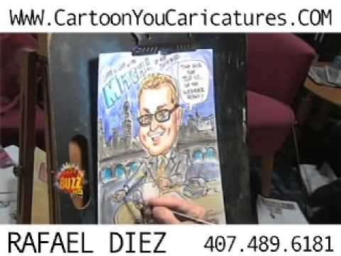 Talented Digital Caricaturist  Florida | Altus Entertainment