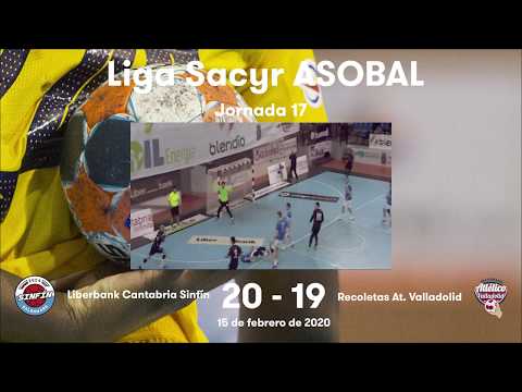 Liga Sacyr ASOBAL J17: Liberbank Catabria Sinfín - Recoletas At. Valladolid 20-19