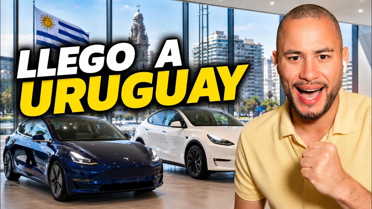 POR FIN! TESLA LLEGA A URUGUAY