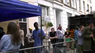 Gladdy Wax @ Notting Hill Carnival 2014
