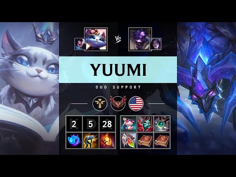 Yuumi Support vs Alistar - NA Grandmaster Patch 25.07