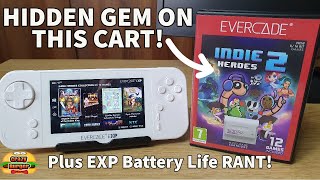 There's a HIDDEN GEM on Indie Heroes 2 Collection PLUS Evercade EXP Battery Life RANT!