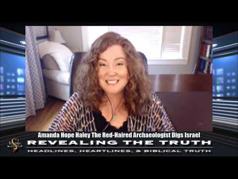 Amanda Hope Haley & Rabbi Walker discuss her book The Red Haired Archaeologist Digs Israel