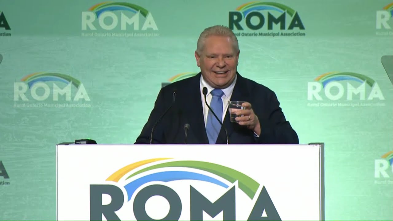 Premier Ford speaks at the ROMA Conference | January 19
