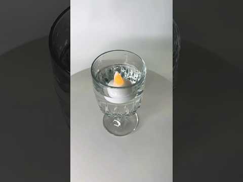 LED свічка Чайна Плаваюча 40х40 мм