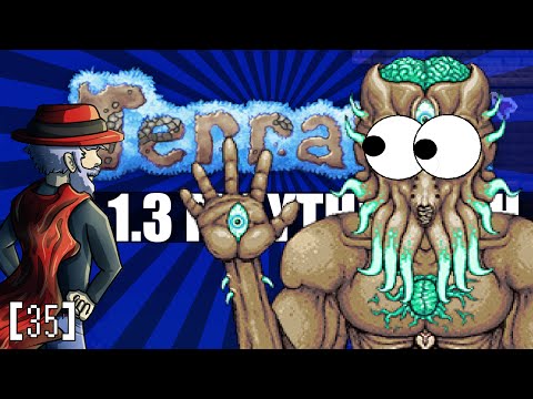 Terraria 1.3 Lets Play - HARDEST BOSS EVER. [35] (Terraria PC playthrough)