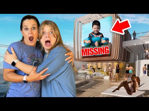 Caleb went MISSING on a CRUISE SHIP!