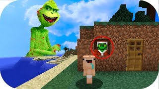 BEBE NOOB VS CREEPYPASTA EL GRINCH MINECRAFT TROLL + ROLEPLAY