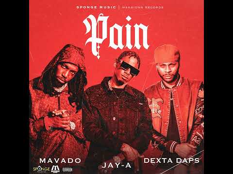 Mavado, Jay-A, Dexta Daps - Pain (Official Audio) February 2023