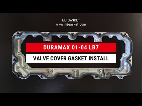 Duramax LB7 01-04 Valve Cover Gasket Kit Install 97188896 97213862