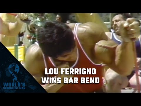 The World’s Strongest Man Classics 1977: Ferrigno wins The Bar Bend