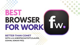 Floutwork AIブラウザ - 仕事と生産性のための最高のブラウザ