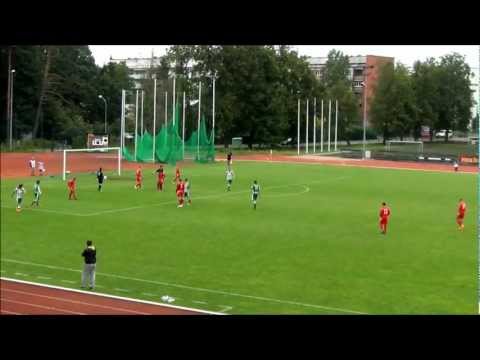 JPFS/FK Spartaks - FS METTA/Latvijas Universitāte 3:4 (1:2) (25.08.2012) spēles momenti