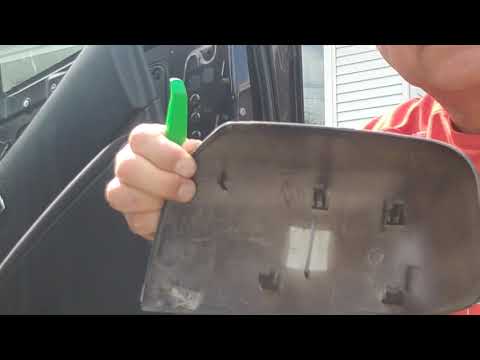 Como cambiar retrovisor (lado derecho/ pasajero) Nissan Rogue 2013 S.