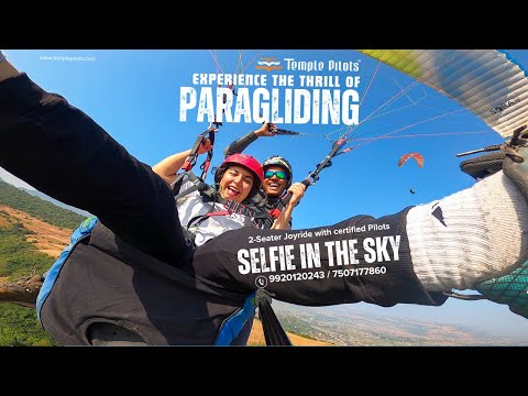 Kamshet Paragliding Adventure: 2-Seater Tandem Joyride | Best Paragliding Experience Near Pune!