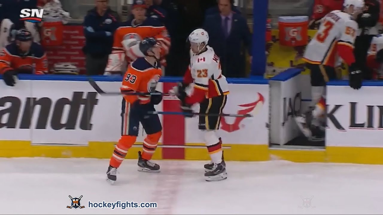 Vidéo: Quand Sean Monahan a TAPÉ Ryan Nugent-Hopkins...