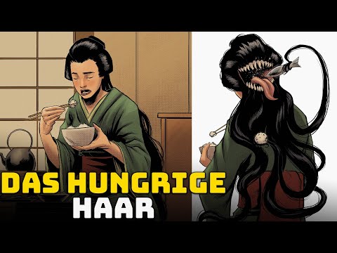 Die Frau mit dem Hungrigen Haar - Futakuchi-onna - Kreaturen aus Japan
