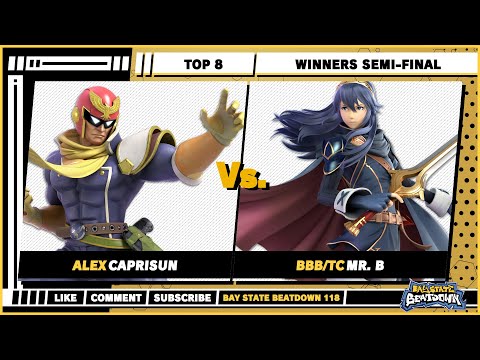 Bay State Beatdown 118 - Caprisun (Captain Falcon) VS Mr. B (Lucina) - Super Smash Bros. Ultimate