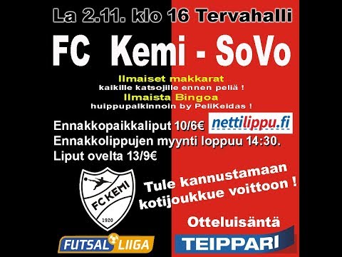 FC Kemi - SoVo           Futsal Liiga