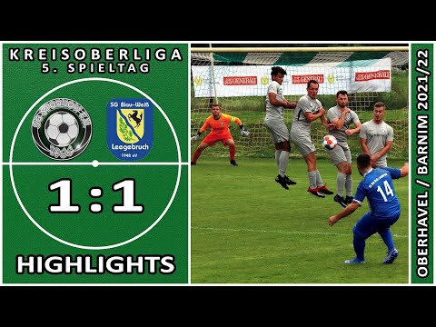 SG STORKOW - BW LEEGEBRUCH 1:1 - Highlights [KOL 2021/22 - 5. Spieltag]