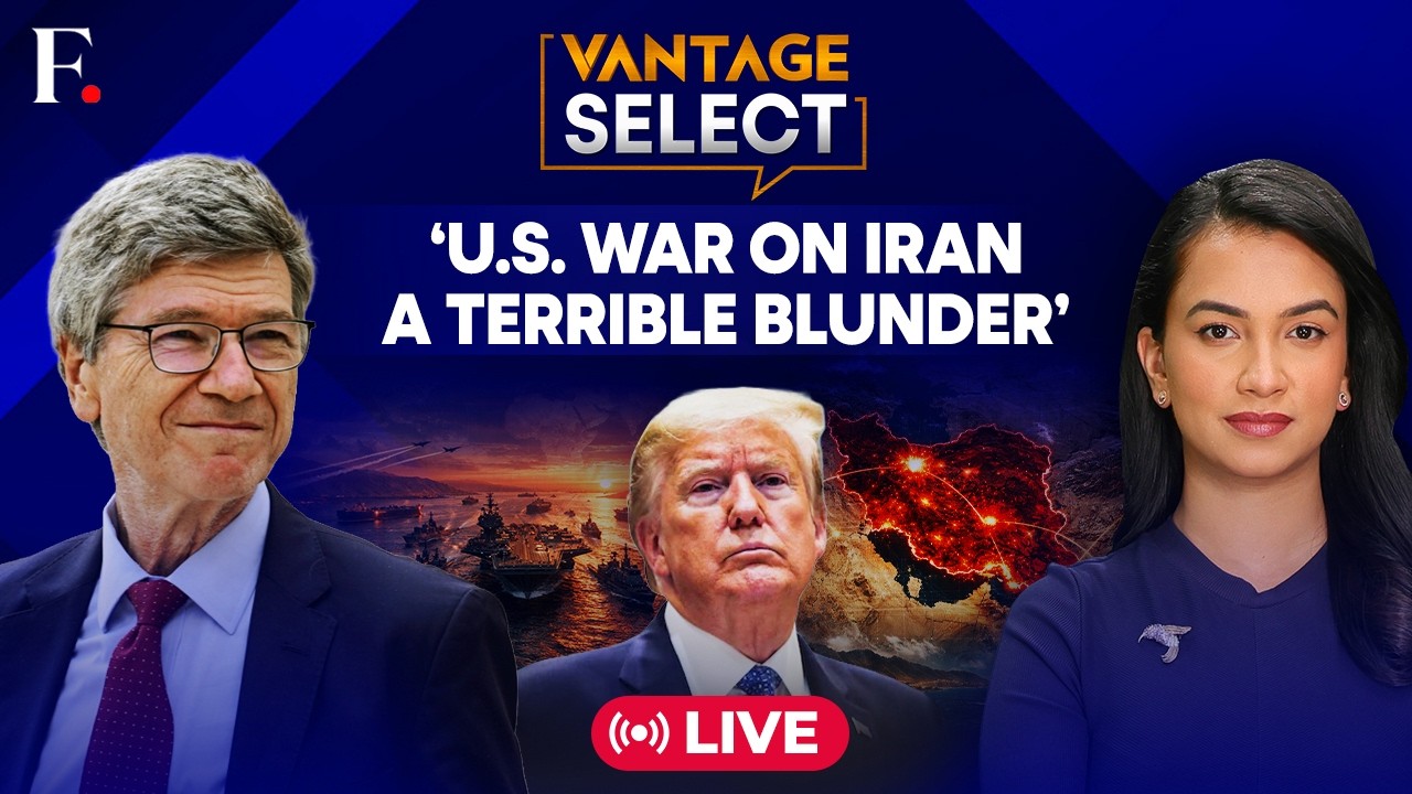 Iran War LIVE: U.S. Economist Jeffrey Sachs Calls War a ‘Terrible Blunder’ | Vantage Select