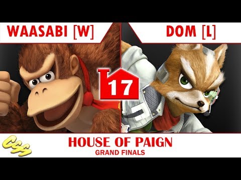 [House of Paign 17] Grand Finals: Waasabi [W] (Donkey Kong) vs. DOM [L] (Fox)