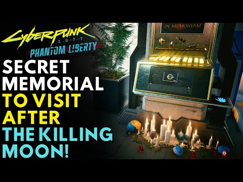 Secret Memorial To Visit After The Killing Moon - Cyberpunk 2077 Phantom Liberty