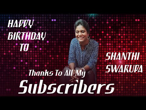 Roaring Star | Shanthi Swarupa | Happy Birthday Template | Happy Birthday Green Screen | Wishes