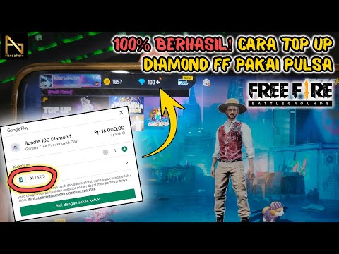 CARA TOP UP DI FREE FIRE PAKAI PULSA 2025 - BELI DIAMOND FF