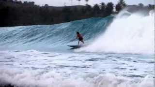 preview picture of video 'Dan Picot surfing Lagundri Bay, Nias, Sumatra, Indonesia_August 4th, 2012'
