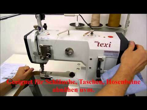Freiarm Dreifachtransport Nähmaschine texi HD Forte Cilindro UF