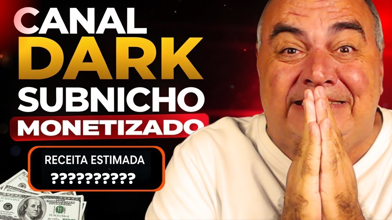 MODELE ESSE CANAL DARK DO ZERO PARA MONETIZAR RÁPIDO E GANHAR DINHEIRO NO YOUTUBE 2025!