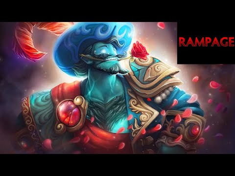 dota2 rampage storm spirit