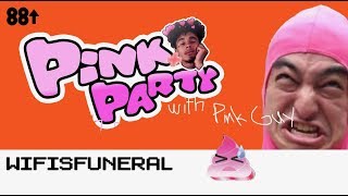 Wifisfuneral performs AW SHIT :( || Pink Party